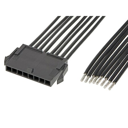Molex Micro-Fit 3.0 Male-To-Pigtail Off-The-Shelf (Ots) Cable Assembly, Single Row 2147532083